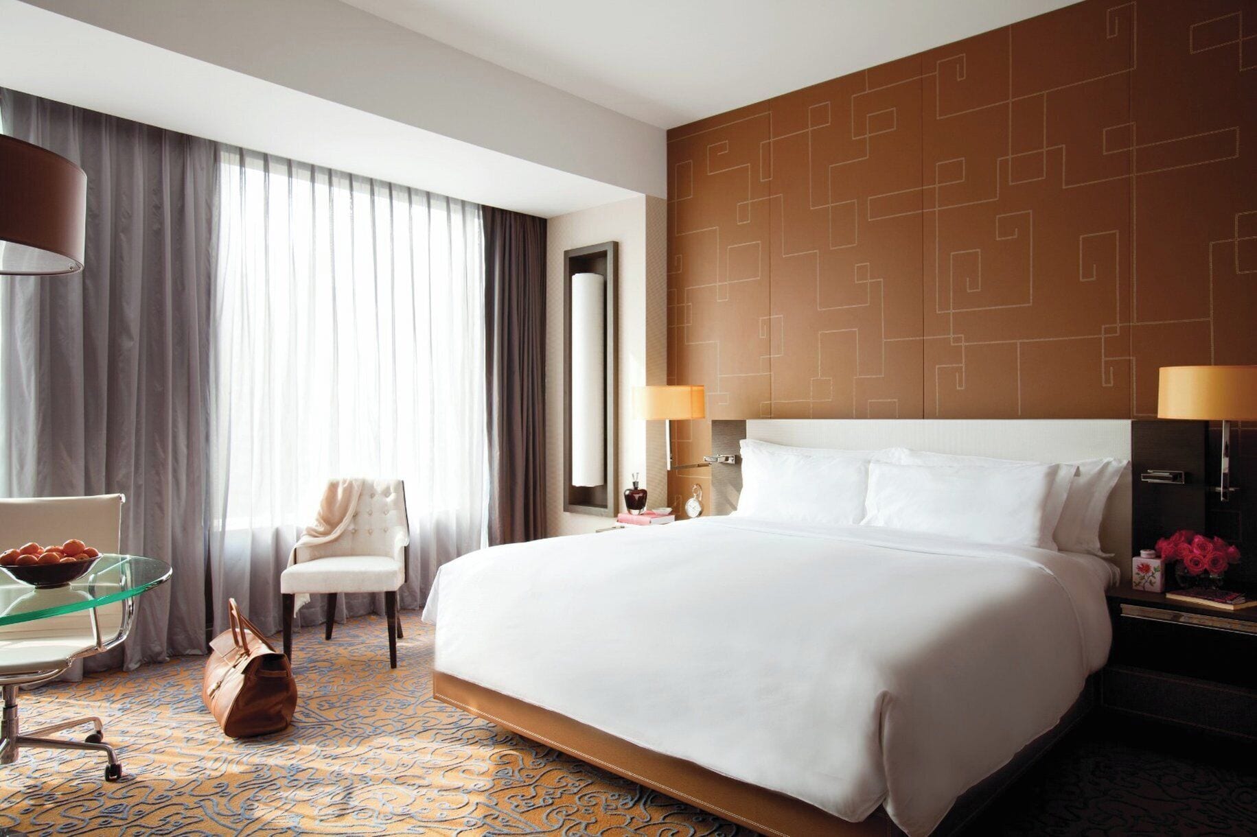 Premium bedding, down duvets, in-room safe, individually decorated