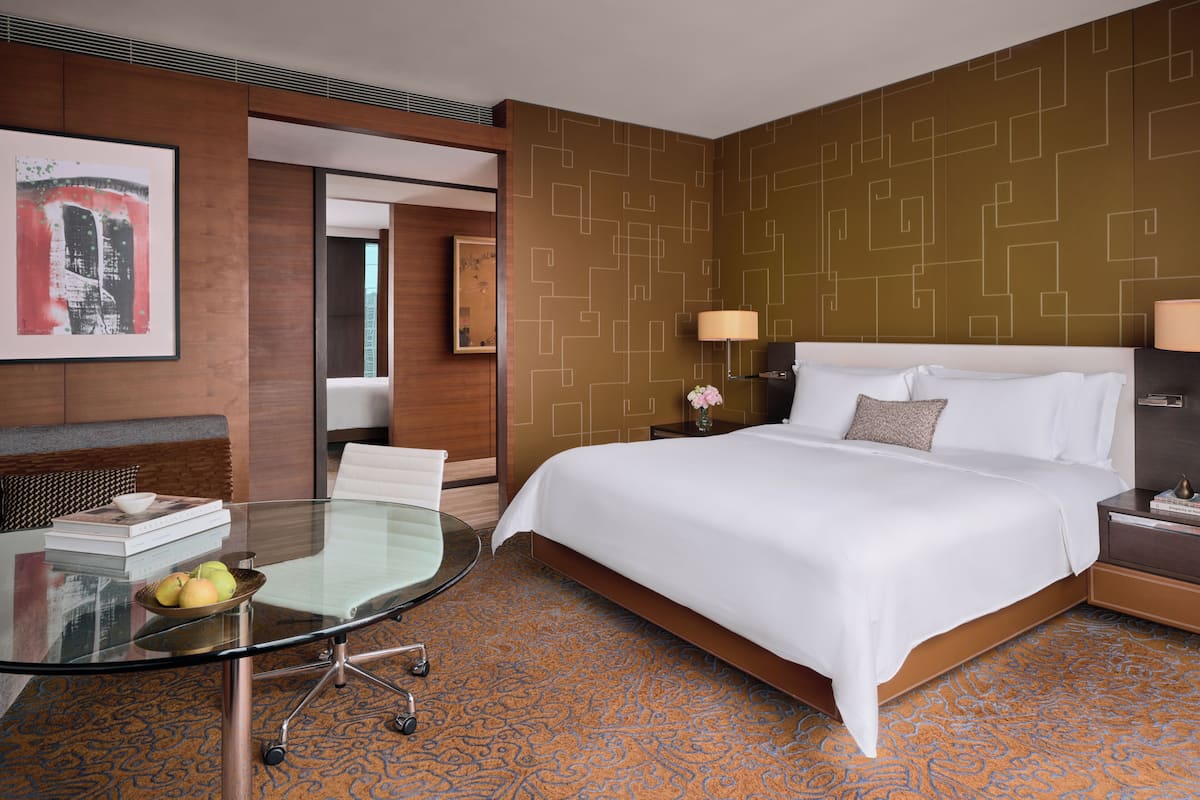 豪華開放式房 | 高級寢具、羽絨被、房內夾萬、獨特設計