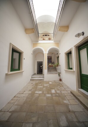 Interior entrance