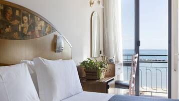Double or Twin Room, Balcony, Sea View | View from room