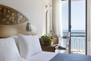 Double or Twin Room, Balcony, Sea View | View from room - Strand (Bellaria-Igea Marina)