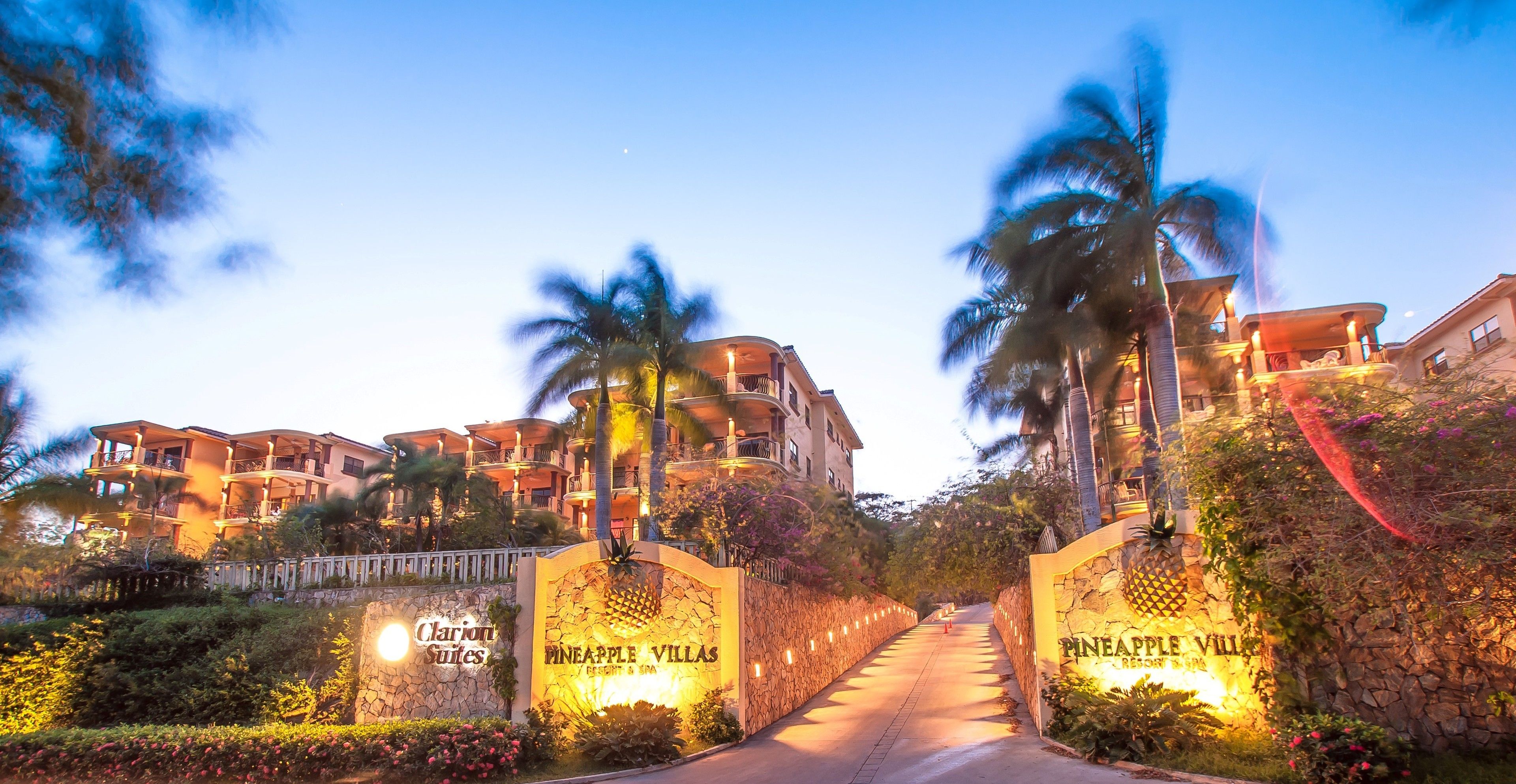 front of property – evening/night