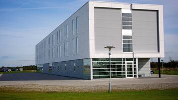 Overnatningsstedets facade