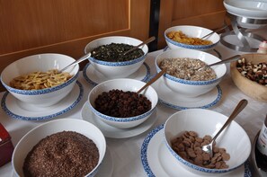 Daily buffet breakfast (EUR 19 per person)