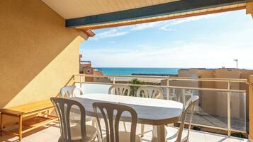 Apartment 2 rooms with night corner for 8 people - Sea view | Terrace/patio