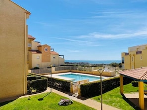 Lägenhet (2 pièces cabine 6 personnes) | Utsikt från rummet