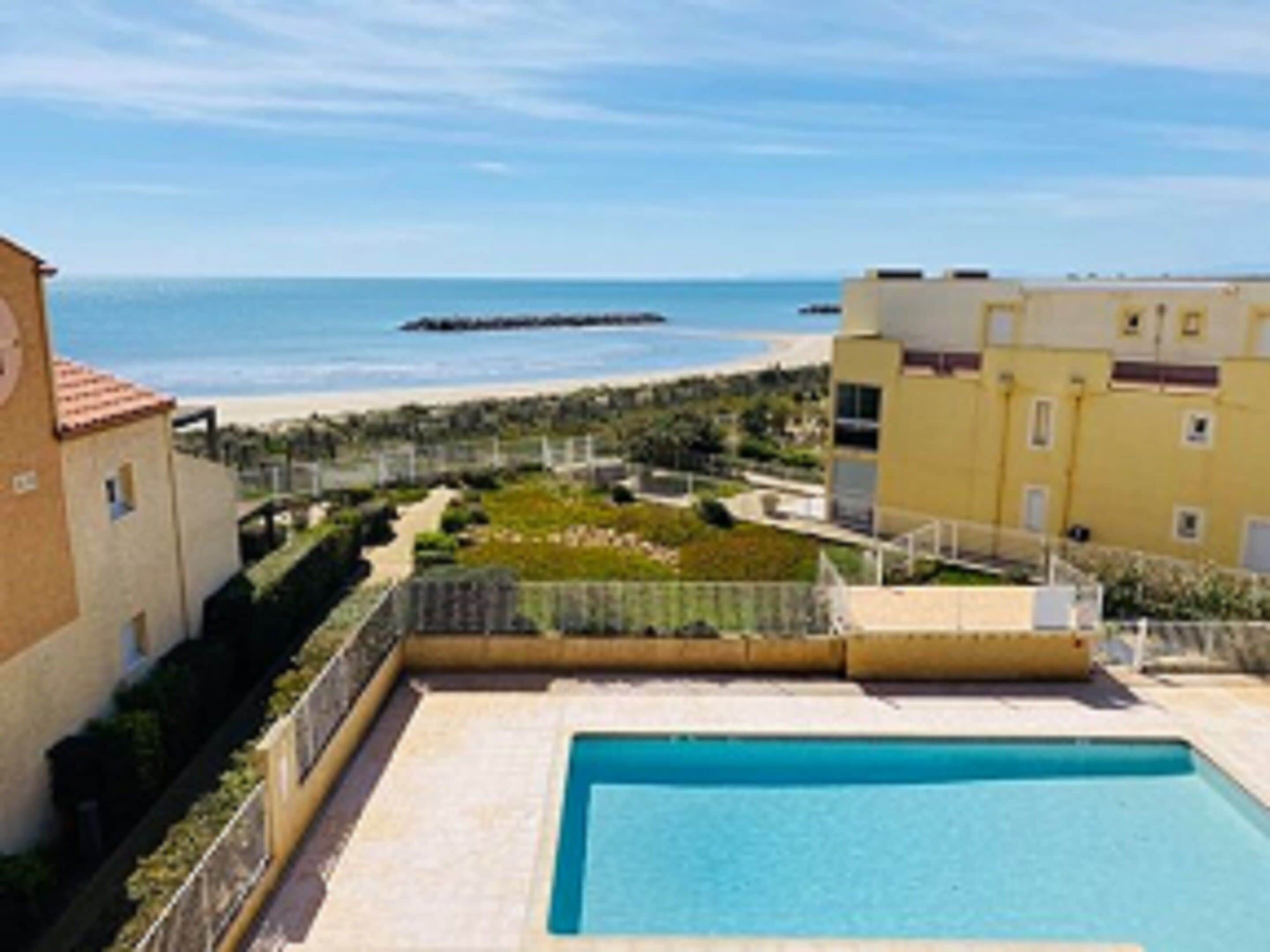 Appartement (2 pièces mezzanine 6 personnes) | Uitzicht vanuit de kamer