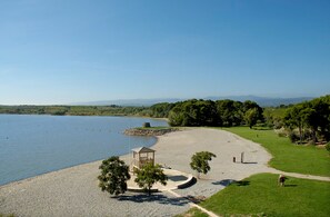 Blick von der Unterkunft