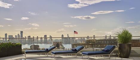 Seasonal outdoor pool