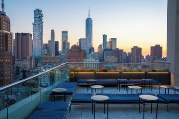 Rooftop terrace at ModernHaus SoHo