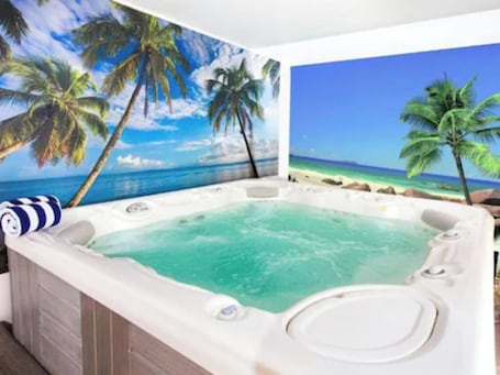 Bañera de hidromasaje interior