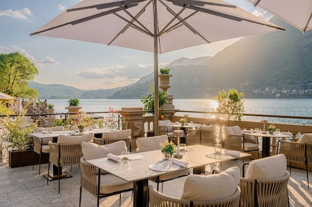 Terrace/patio. Mandarin Oriental, Lago di Como