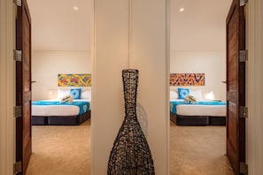 Suite, 2 Bedrooms, Poolside | 2 bedrooms, in-room safe, iron/ironing board, WiFi