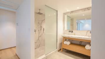 Superior Room | Bathroom | Free toiletries, hair dryer, towels