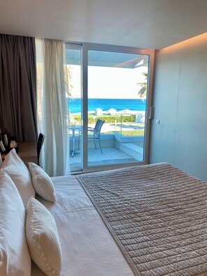 Double Room, Balcony, Sea View - Hôtel La Plage (Sainte-Maxime)