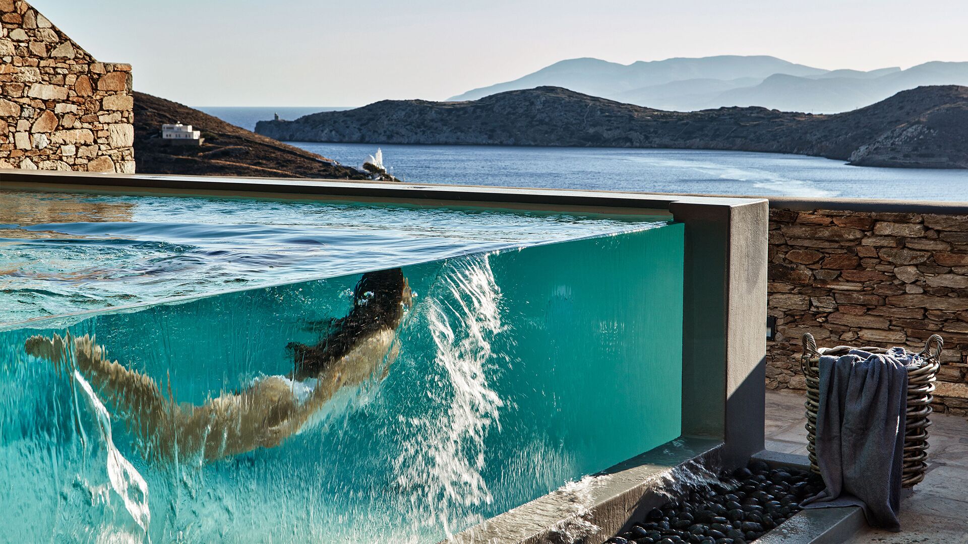 suite, private pool, sea view (liostasi) | 1 bedroom, premium bedding, minibar, in-room safe