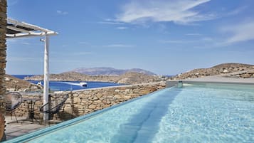 Suite, Private Pool, Sea View (Liostasi) | Water view