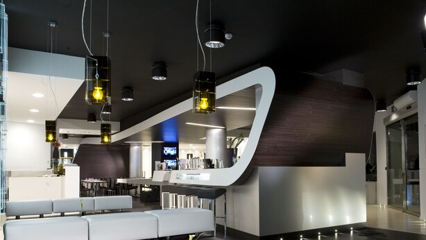 Sala de estar en el lobby