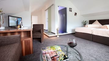 Literie de qualité supérieure, minibar, coffres-forts dans les chambres