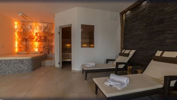 Sauna, hammam, soins du visage, massages