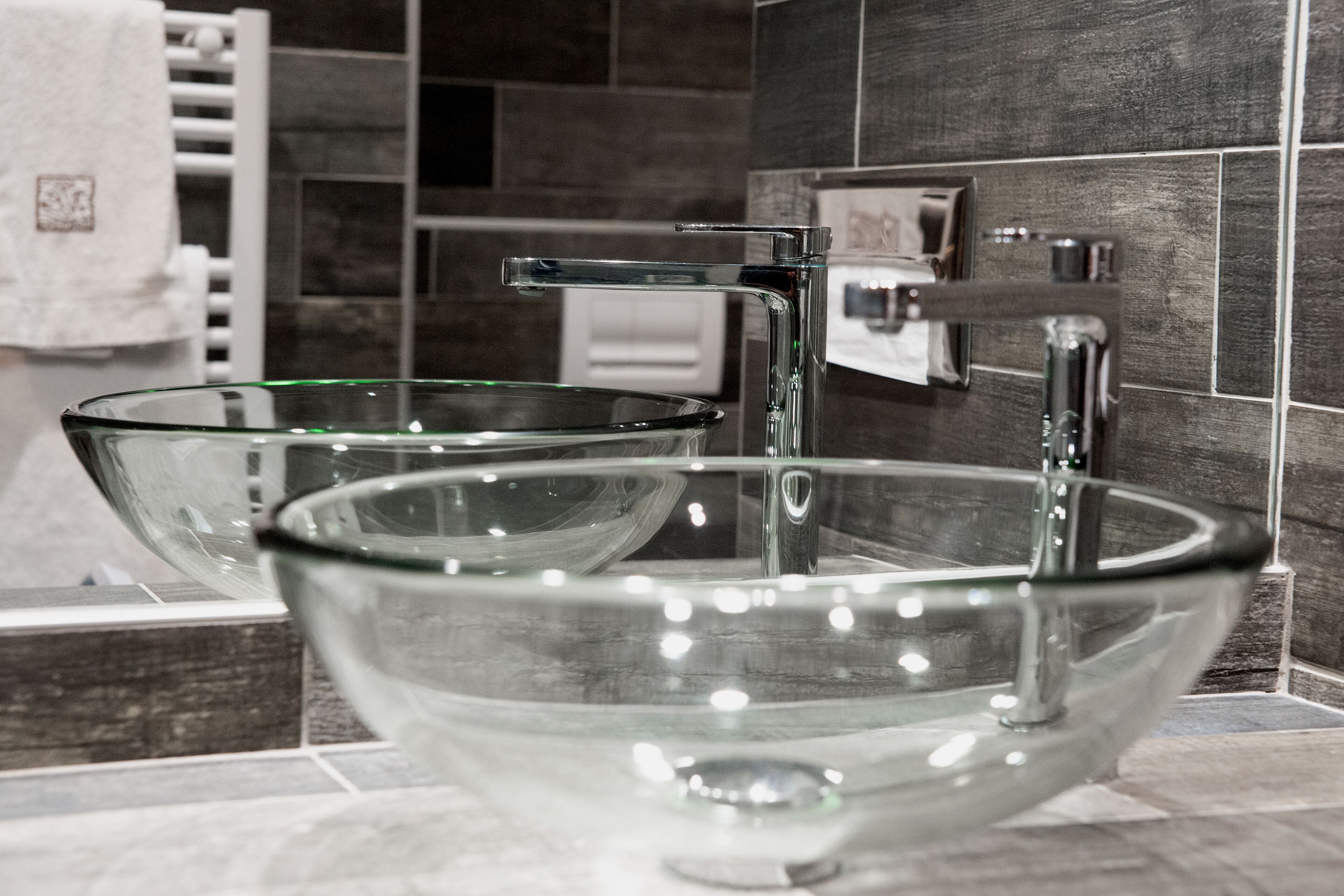 economy single room | bathroom | hair dryer, towels