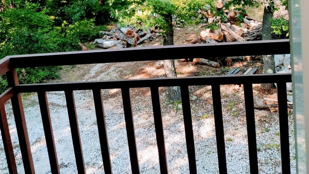 Balcony view - Family guesthouse in forest Ana & Stjepan Nikolic (Citluk)