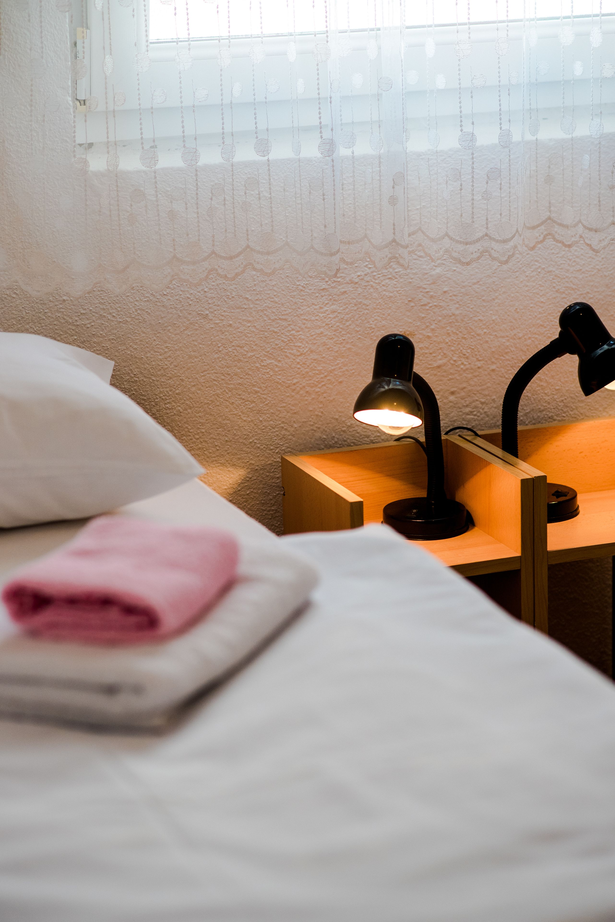 standard room, 2 single beds | laptop workspace, blackout curtains, soundproofing, free wifi