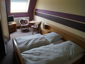 Dobbeltværelse - udsigt til have | Allergivenligt sengetøj, individuelt design, individuel indretning