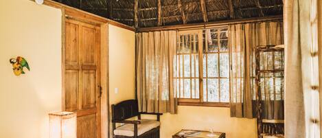 Bungalou Comfort, 1 dormitori, amb bany privat | Caixa forta a l'habitació i roba de llit