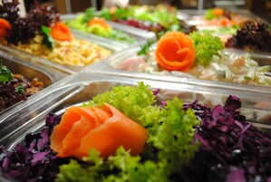 Free buffet breakfast
