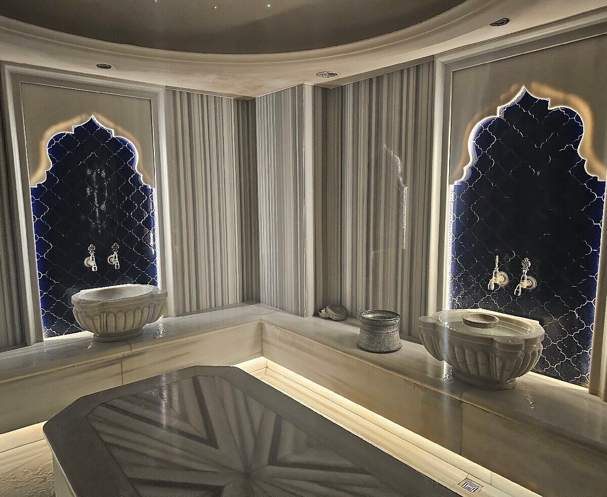 カップル用トリートメントルーム、サウナ、スチームサウナ、トルコ風呂 / ハマム、ボディ トリートメント、ハイドロセラピー