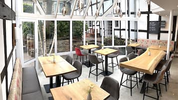 Daily buffet breakfast (EUR 9 per person)