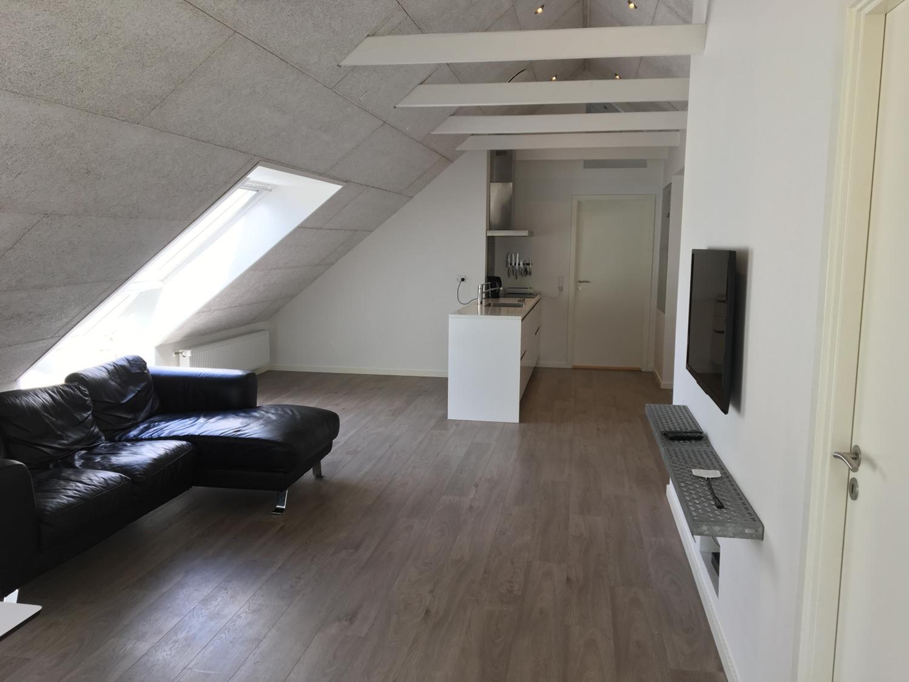 อพาร์ทเมนท์สำหรับครอบครัว | ห้องนั่งเล่น | ทีวี, พื้นอุ่น