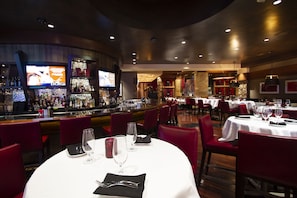 Middag serveras