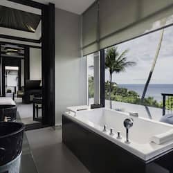 Family Ocean Pool Villa | 1 bedroom, premium bedding, free minibar items, in-room safe