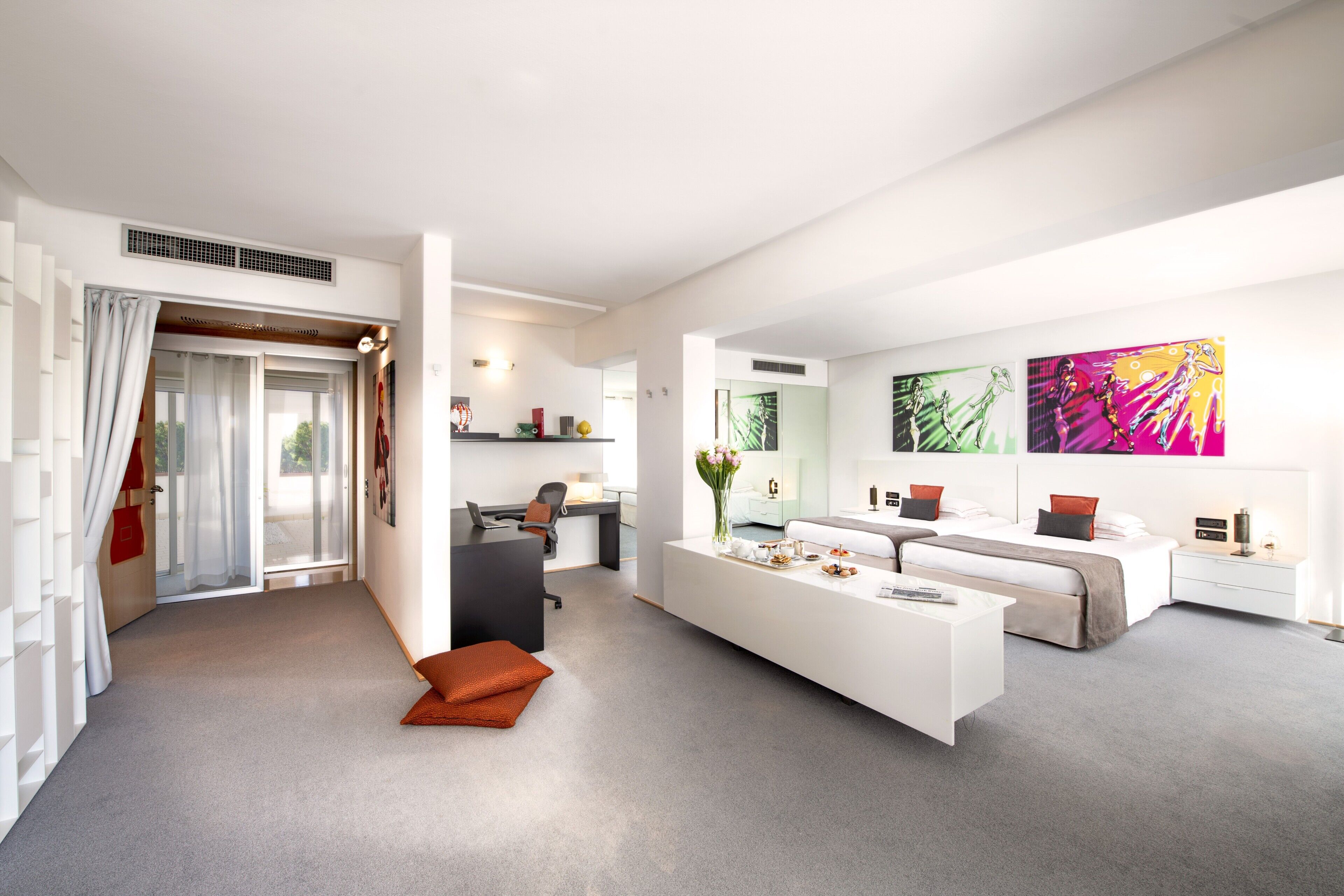 Suite Albachiara | Minibar, két bảo mật tại phòng, bàn 
