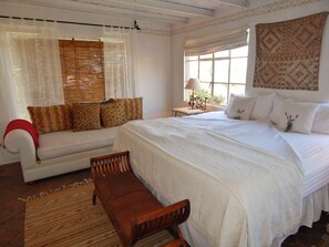 Master suite | Premium bedding, down comforters, individually decorated