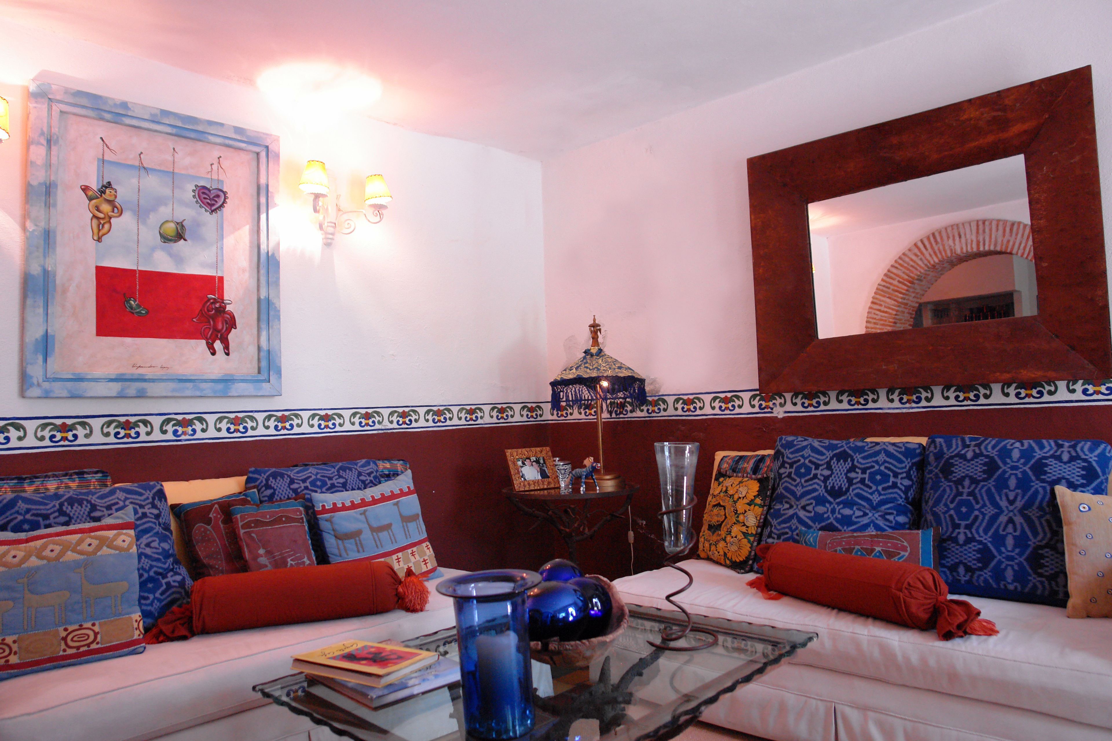 premium studio suite, 1 queen bed with sofa bed | living room | tv, fireplace