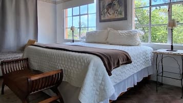 Master suite | Premium bedding, down duvets, individually decorated