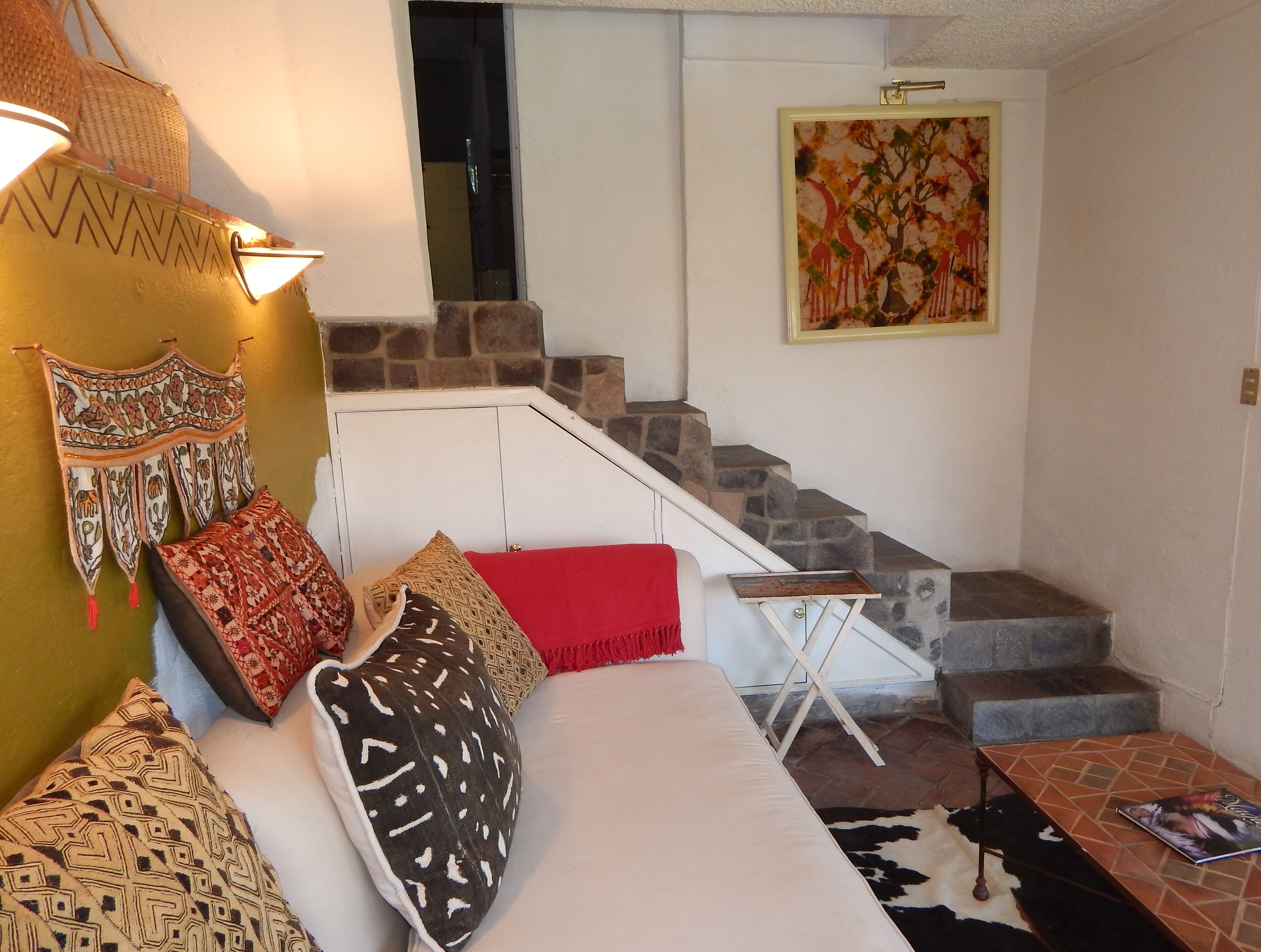 master suite | living room | tv, fireplace