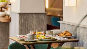 Daily continental breakfast for a fee