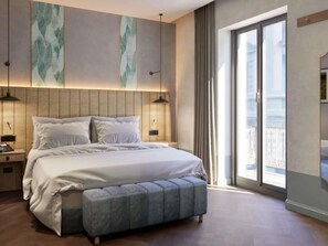 Minibar, coffres-forts dans les chambres, bureau, rideaux occultants