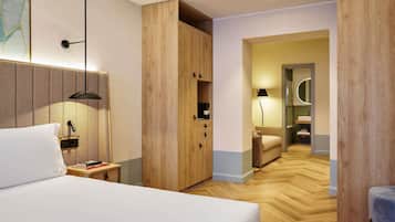 Minibar, in-room safe, desk, blackout drapes