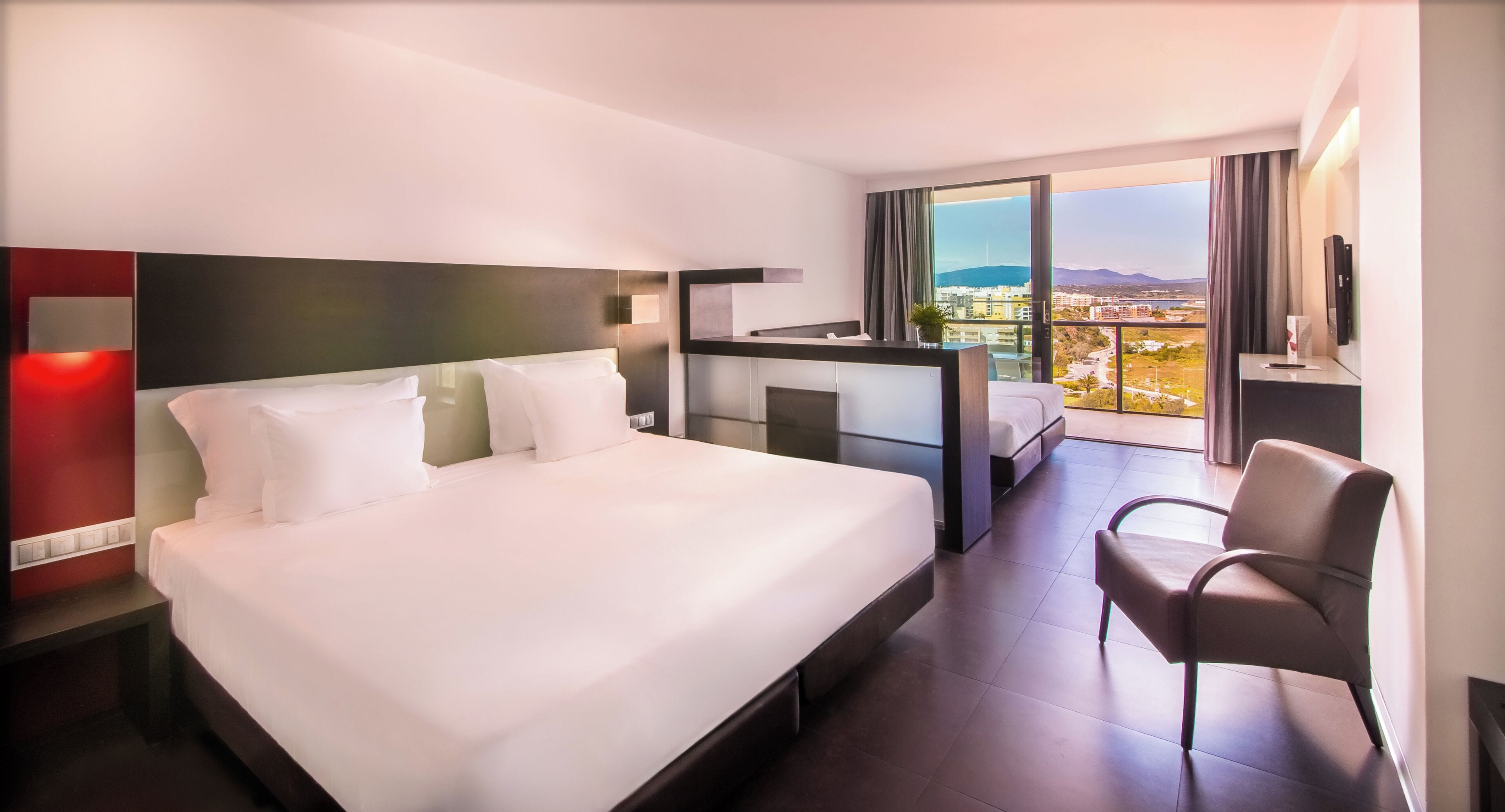 Pillow-top beds, minibar, in-room safe, blackout curtains
