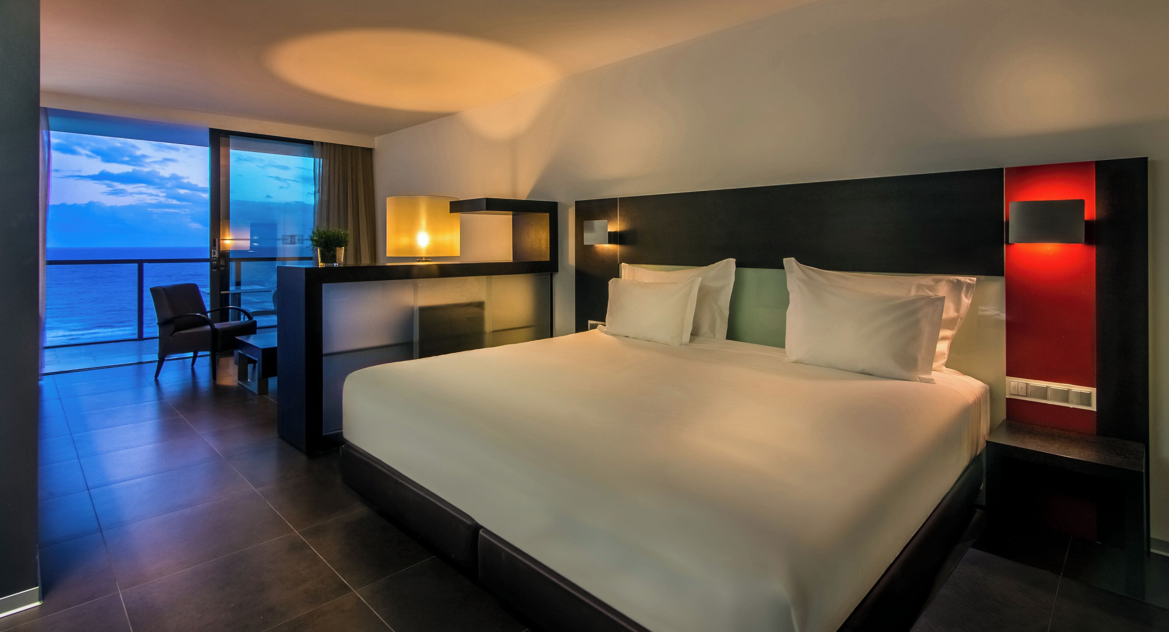 Pillow-top beds, minibar, in-room safe, blackout curtains