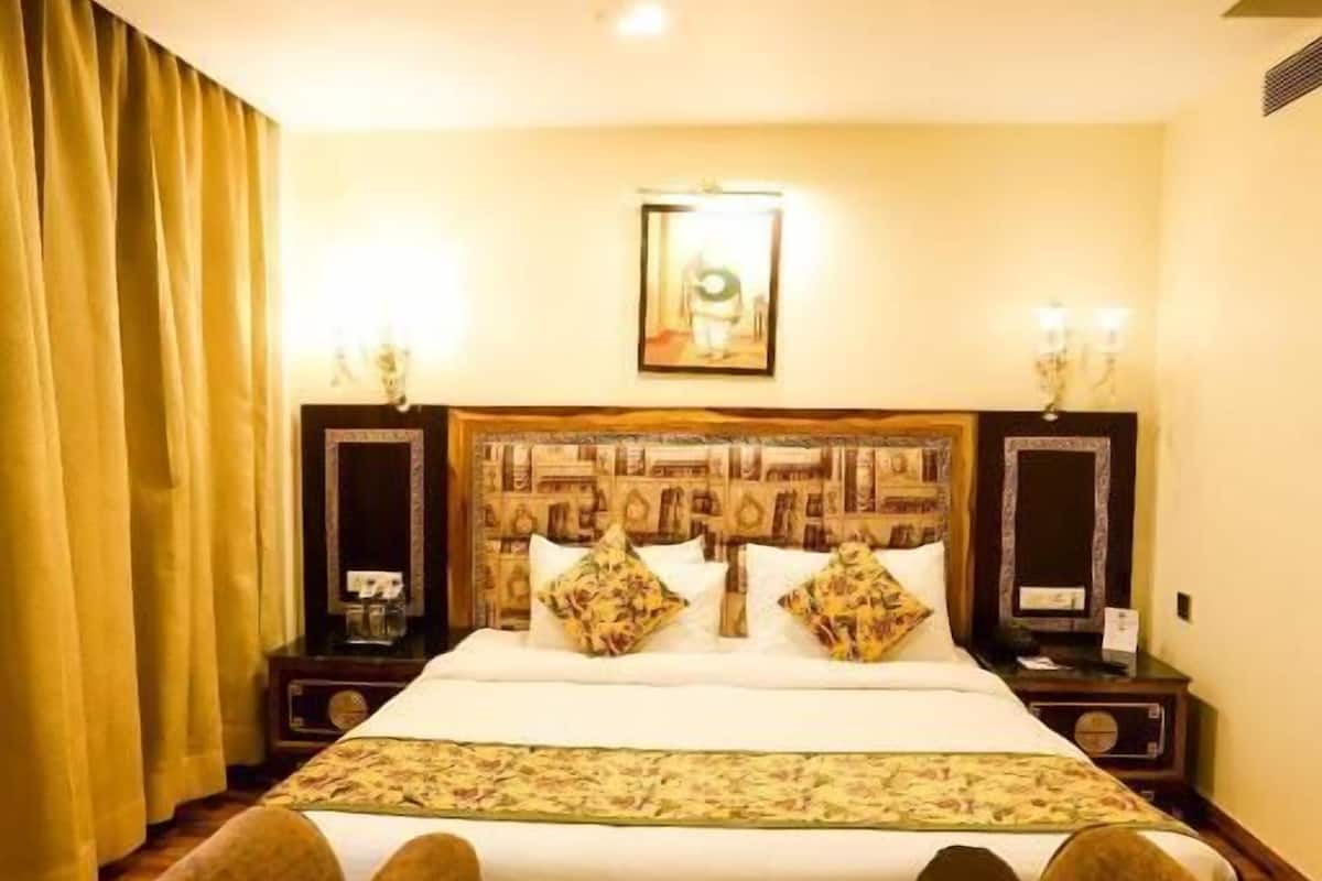 Ropa de cama de alta calidad y minibar