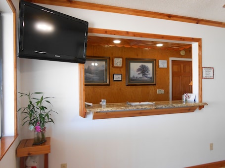 Recepción. Budget Inn Siloam Springs