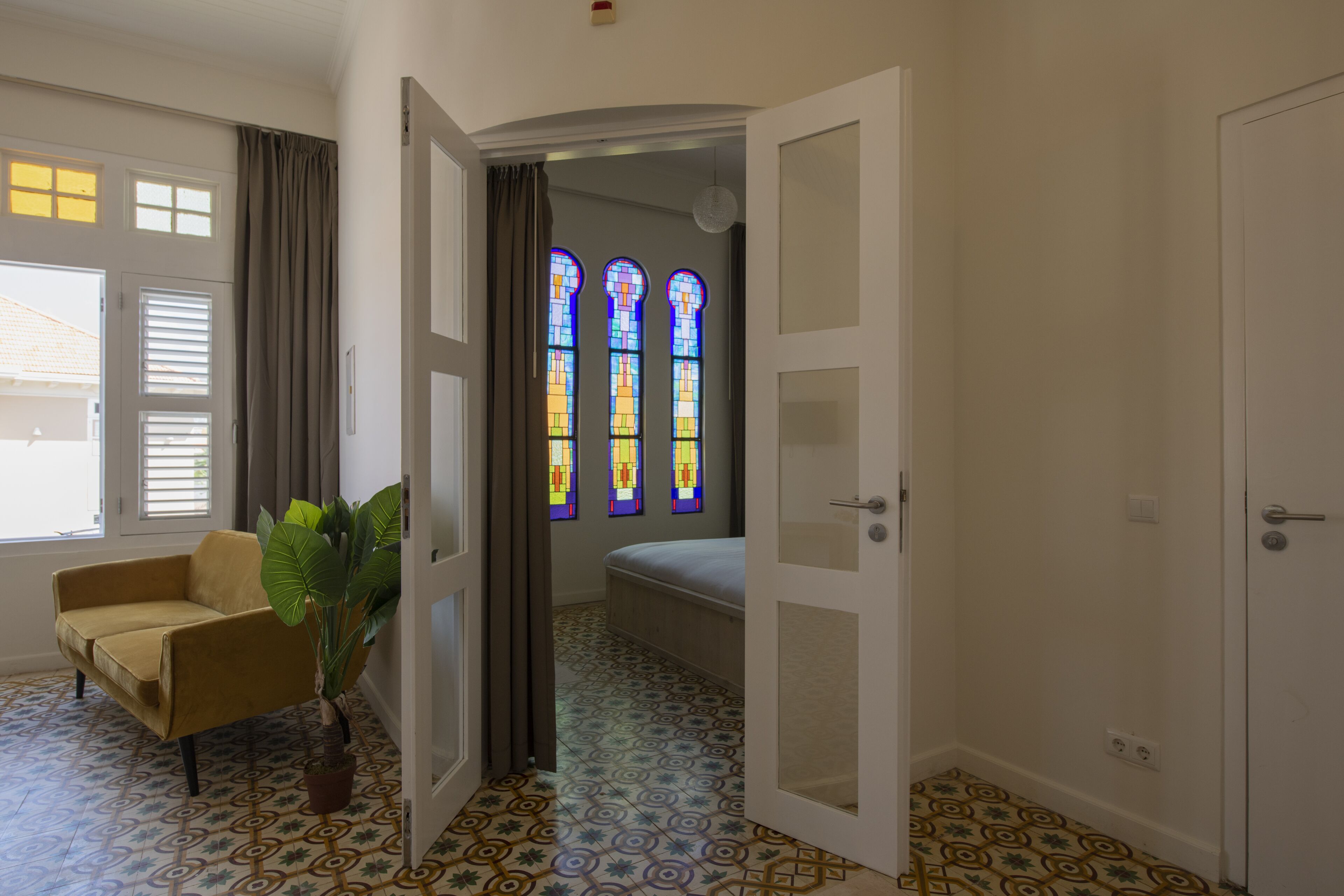 apartment, 2 bedrooms, city view | premium bedding, in-room safe, desk, iron/ironing board