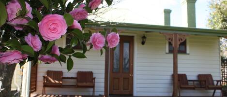 Façade de l’hébergement