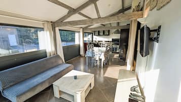 標準獨棟房屋, 2 間臥室 | 高級寢具、記憶床墊、書桌、隔音